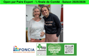 Open par Paire Expert - ½ finale de Comité