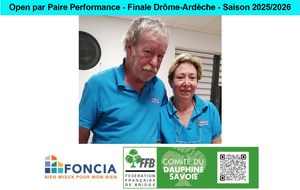Open par Paire Performance - Finale Drôme-Ardèche