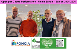 Open par Quatre Performance - Finale Savoie