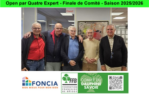 Open par Quatre Expert - Finale de Comité