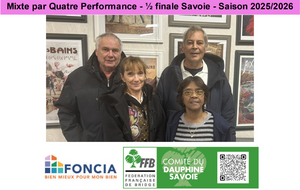 Mixte par Quatre Performance - ½ finale Savoie