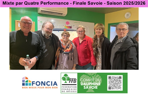 Mixte par Quatre Performance - Finale Savoie