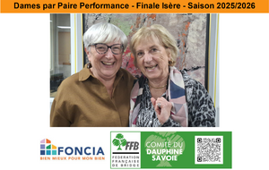 Dames par Paire Performance - Finale Isère