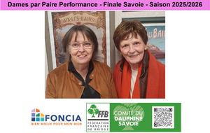 Dames par Paire Performance - Finale Savoie