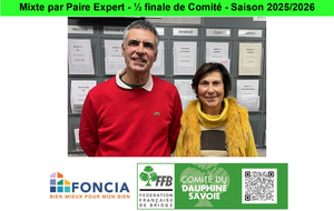 Mixte par Paire Expert - ½ finale de Comité