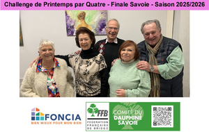 Challenge de Printemps par Quatre - Finale Savoie
