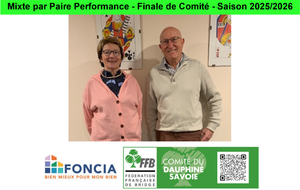 Mixte par Paire Performance - Finale de Comité