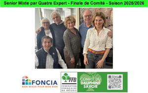 Senior Mixte par Quatre Expert - Finale de Comité