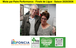 Mixte par Paire Performance - Finale de Ligue