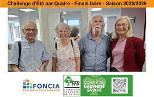 Challenge d'Été par Quatre - Finale Isère