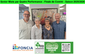 Senior Mixte par Quatre Performance - Finale de Comité