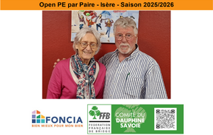Open PE par Paire - Isère