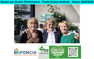 Dames par Quatre Performance - Finale Drôme-Ardèche