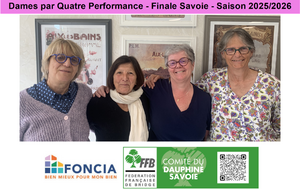 Dames par Quatre Performance - Finale Savoie