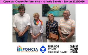 Open par Quatre Performance - ½ finale Savoie