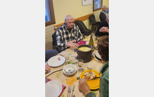 Soirée fondue annuelle à Belley