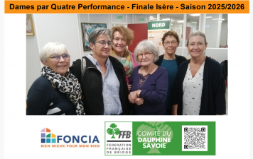 Dames par Quatre Performance - Finale Isère