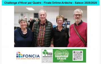 Challenge d'Hiver par Quatre - Finale Drôme-Ardèche