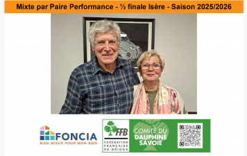 Mixte par Paire Performance - ½ finale Isère