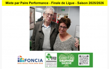 Mixte par Paire Performance - Finale de Ligue