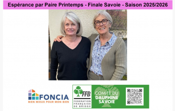 Espérance par Paire Printemps - Finale Savoie