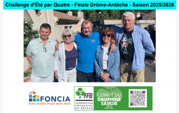 Challenge d'Été par Quatre - Finale Drôme-Ardèche