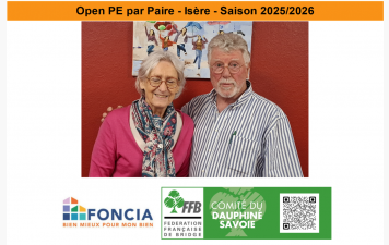 Open PE par Paire - Isère