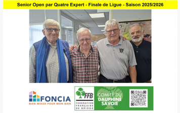 Senior Open par Quatre Expert - Finale de Ligue