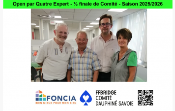 Open par Quatre Expert - ½ finale de Comité