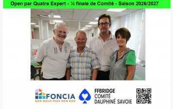 Open par Quatre Expert - ½ finale de Comité