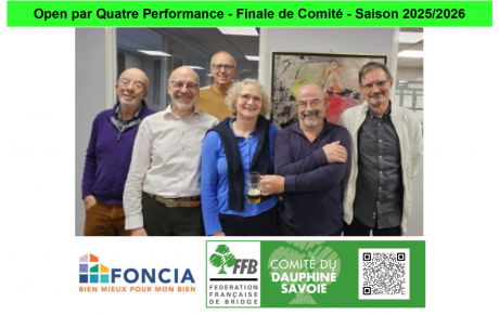 Open par Quatre Performance - Finale de Comité