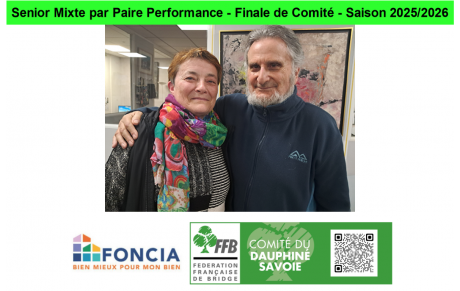 Senior Mixte par Paire Performance - Finale de Comité