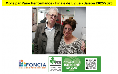Mixte par Paire Performance - Finale de Ligue