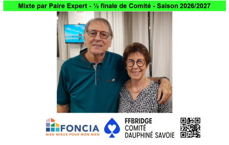Mixte par Paire Expert - ½ finale de Comité