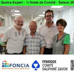 Open par Quatre Expert - ½ finale de Comité