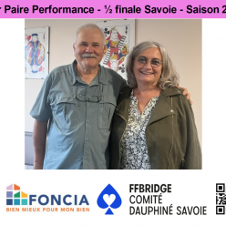 Mixte par Paire Performance - ½ finale Savoie