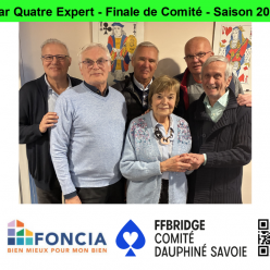 Open par Quatre Expert - Finale de Comité